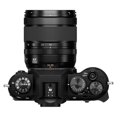 FUJIFILM X-T50 NOIR + Objectif Fujinon XF 16-50mm + Objectif Fujinon XF 55-200mm f/3.5-4.8 R LM OIS Garanti 3 ans