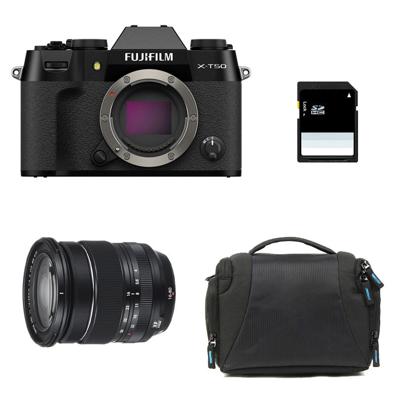 FUJIFILM X T50 + 16 80 + Sac + Carte SD 8 Go Neuf - vue 5