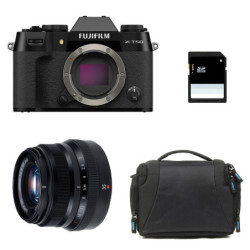 FUJIFILM X-T50 NOIR + 35mm f/2 WR Garanti 3 ans + Sac + Carte SD 8 Go