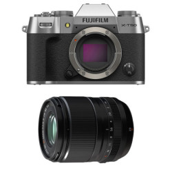 FUJIFILM X-T50 Silver + 23mm f/1.4 WR Garanti 3 ans