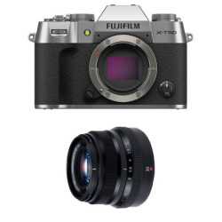 FUJIFILM X-T50 Silver + 35mm f/2 WR Garanti 3 ans