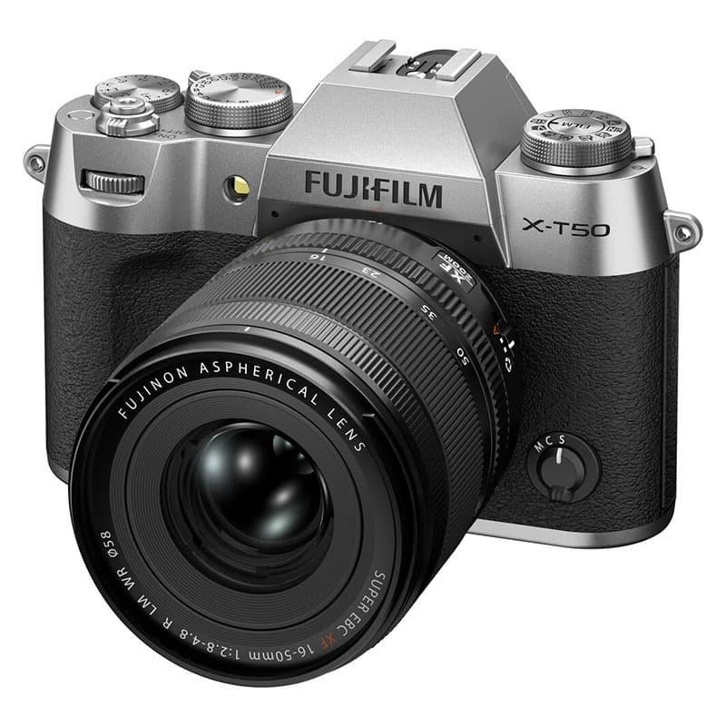 FUJIFILM X-T50 Silver + 16-50 Garanti 3 ans