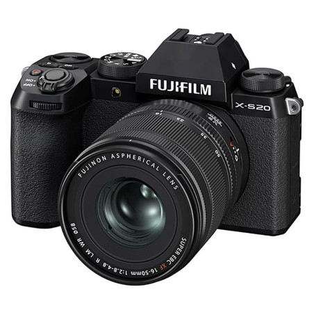FUJIFILM X-S20 NOIR + Objectif Fujinon XF 16-50mm Garanti 3 ans