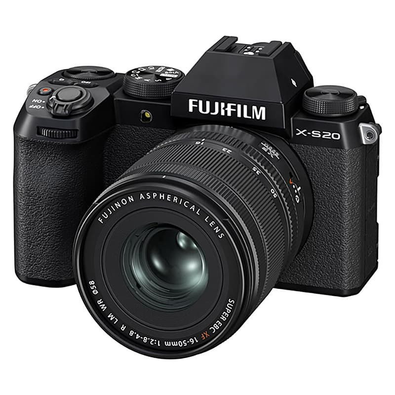 FUJIFILM X-S20 NOIR + Objectif Fujinon XF 16-50mm Garanti 3 ans