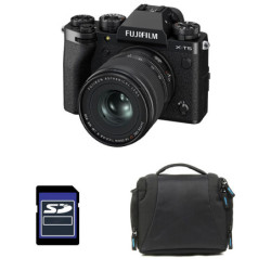 FUJIFILM X-T5 NOIR + 16-50mm Garanti 3 ans + Sac + Carte SD 8 Go