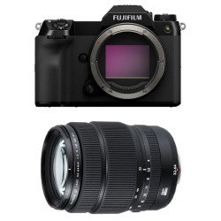 FUJIFILM Appareil photo Moyen Format GFX 100S II + Objectif GF32-64 f/4 R LM WR