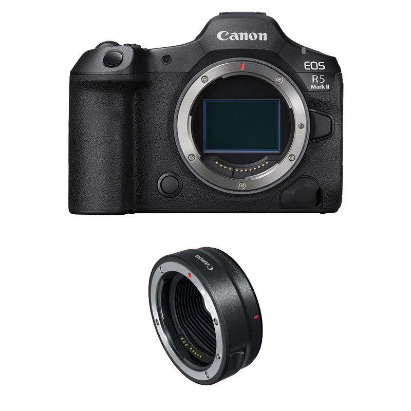 CANON Hybride EOS R5 MARK II nu Garanti 3 ans + Bague EF-EOS-R