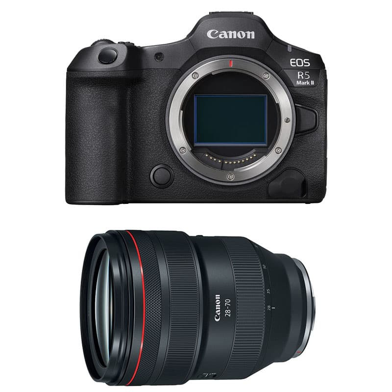 CANON Hybride EOS R5 MARK II + Objectif RF 28-70mm f/2L USM Garanti 3 ans