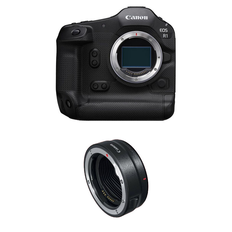 CANON Hybride EOS R1 nu Garanti 3 ans + Bague EF-EOS-R