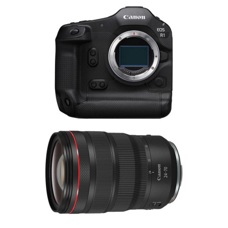 CANON Hybride EOS R1 + Objectif RF 24-70mm f/2.8 L IS USM Garanti 3 ans