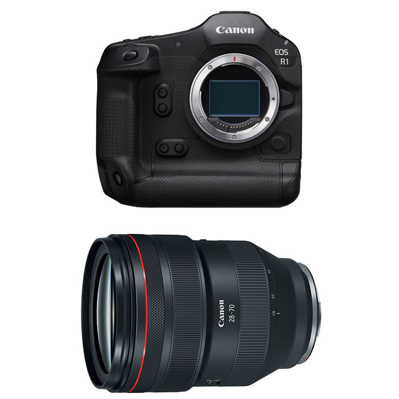 CANON Hybride EOS R1 + Objectif RF 28-70mm f/2 L USM Garanti 3 ans