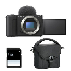SONY ALPHA ZV-E10 II NOIR NU Garanti 3 ans + Sac + SD 8 Go