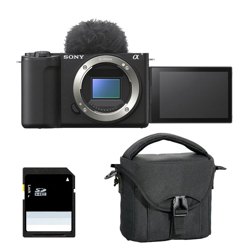 SONY Hybride ALPHA ZV-E10 II NOIR NU Garanti 3 ans + Sac + SD 8 Go