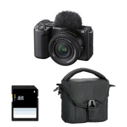 SONY ALPHA ZV-E10 II NOIR + 16-50 PZ II Garanti 3 ans + Sac + SD 8 Go