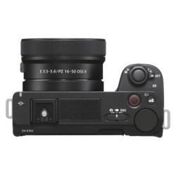 SONY Hybride ALPHA ZV-E10 II NOIR + Objectif 16-50mm PZ II f/3-5.5-6 Garanti 3 ans + Sac + SD 8 Go