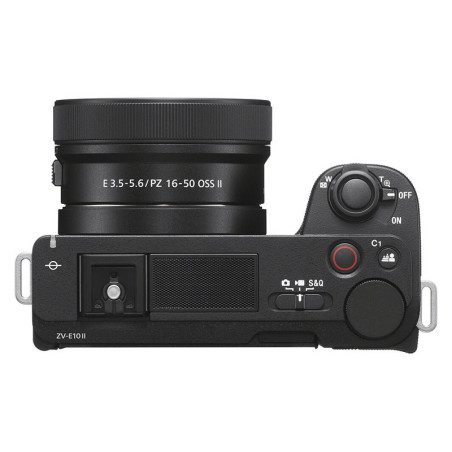SONY Hybride ALPHA ZV-E10 II NOIR + Objectif 16-50mm PZ II f/3-5.5-6 + 55-210 f/ 4.5-6.3 Garanti 3 ans