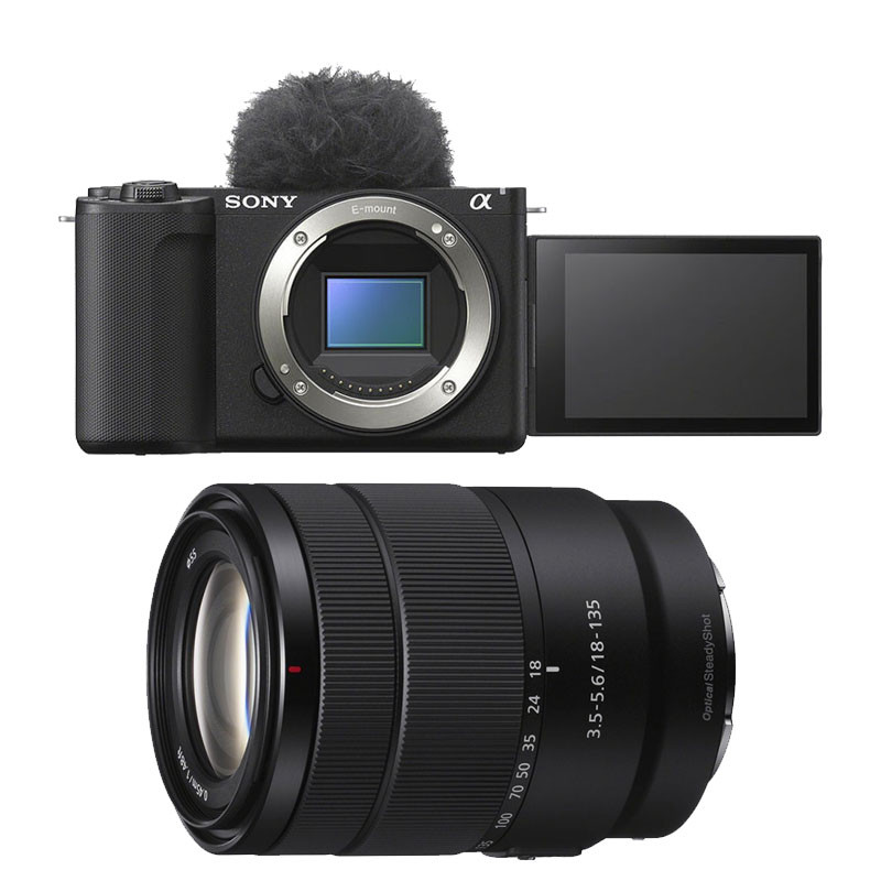 SONY Hybride ALPHA ZV-E10 II NOIR + Objectif 18-135 f/3.5-5.6 OSS Garanti 3 ans