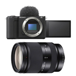 SONY ALPHA ZV-E10 II NOIR + 18-200 Garanti 3 ans