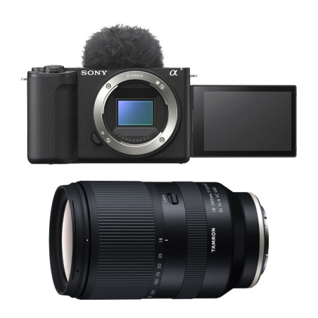 SONY Hybride ALPHA ZV-E10 II NOIR + Objectif TAMRON 18-300mm f/3.5-6.3 Di III-A VC VXD Garanti 3 ans