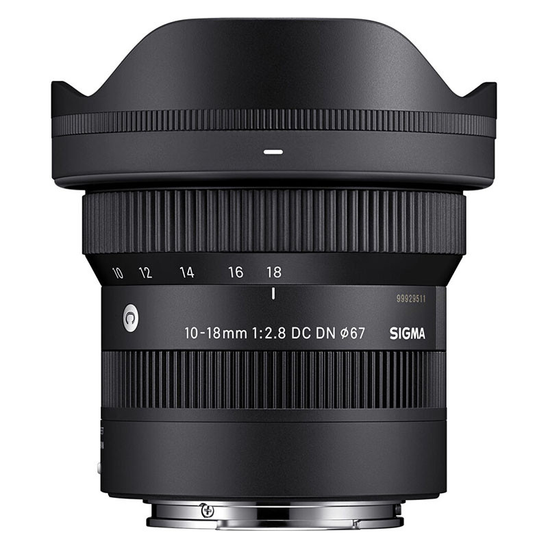 SIGMA Objectif 10-18mm f/2.8 DC DN Contemporary compatible avec Sony E Garanti 3 ans