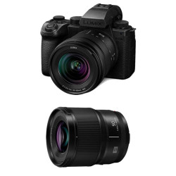PANASONIC Lumix S5 MARK II X + Objectif 20-60 + Objectif 50mm f/1.8 Garanti 3 ans
