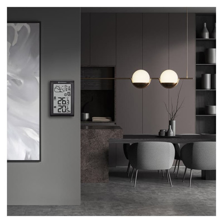 BRESSER Station Meteo Temp W avec signal radio DCF 7004210