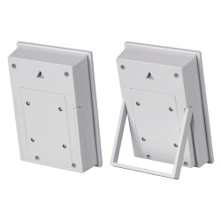 BRESSER MyTime Io NX Horloge murale radio pilotée - blanc 8020211GYE000