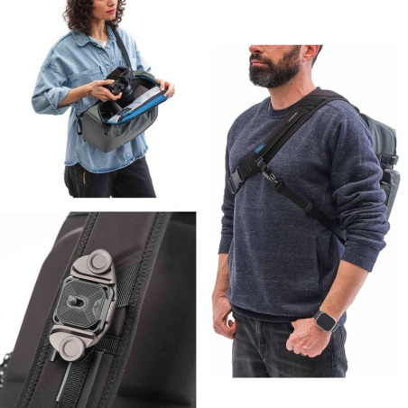 TENBA Sac à dos Solstice v2 12L Sling Bag Gris