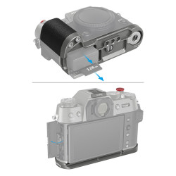 SMALLRIG 4783 Silicone L-Shape Handle for Fujifilm X-T50 Black