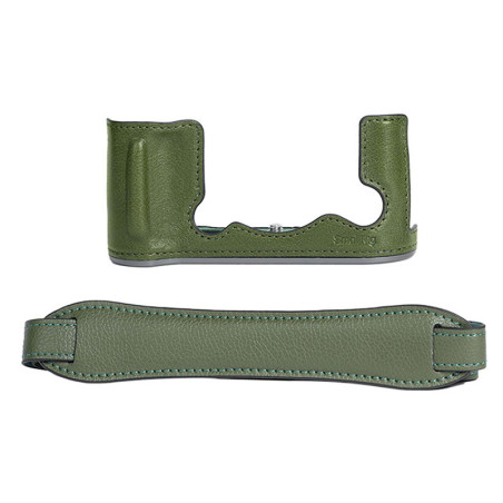 SMALLRIG 4711 Leather Half Case Kit for Fujifilm X-T50 Green