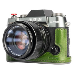 SMALLRIG 4711 Leather Half Case Kit for Fujifilm X-T50 Green