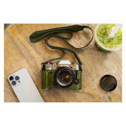 SMALLRIG 4711 Leather Half Case Kit for Fujifilm X-T50 Green