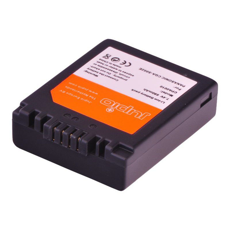 JUPIO Batterie Compatible avec Panasonic CGA-S002 Ultra USB-C