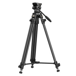 SMALLRIG 4684 Trépied Vidéo Lightweight Kit AD-50 Lite Aluminium