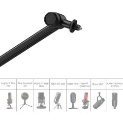 SMALLRIG 4303 Support de Bureau pour Bras de Microphone