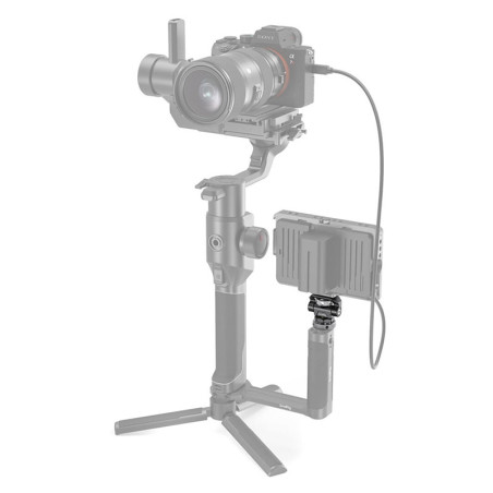 SMALLRIG 2905 Swivel and Tilt Adjustable Monitor Mount w Cold Shoe