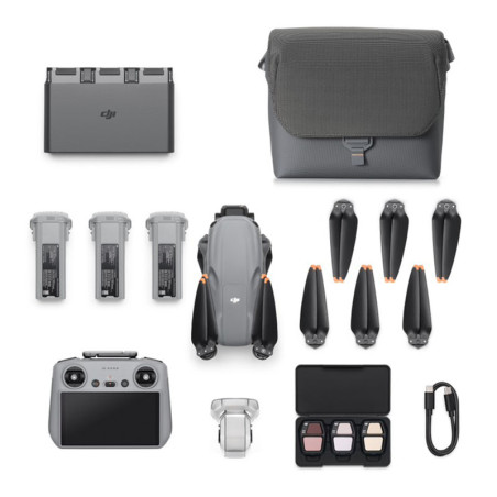 DJI Drone Air 3S Fly More Combo + radiocommande DJI RC 2