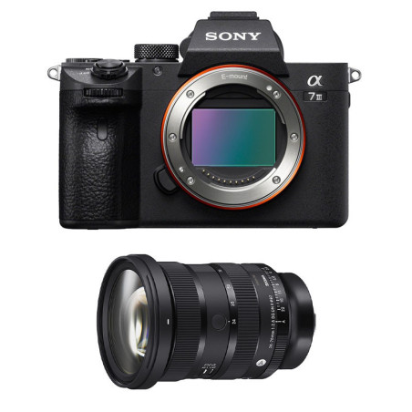 SONY Alpha 7 III + SIGMA Objectif 24-70mm f/2.8 DG DN II Art Garanti 3 ans