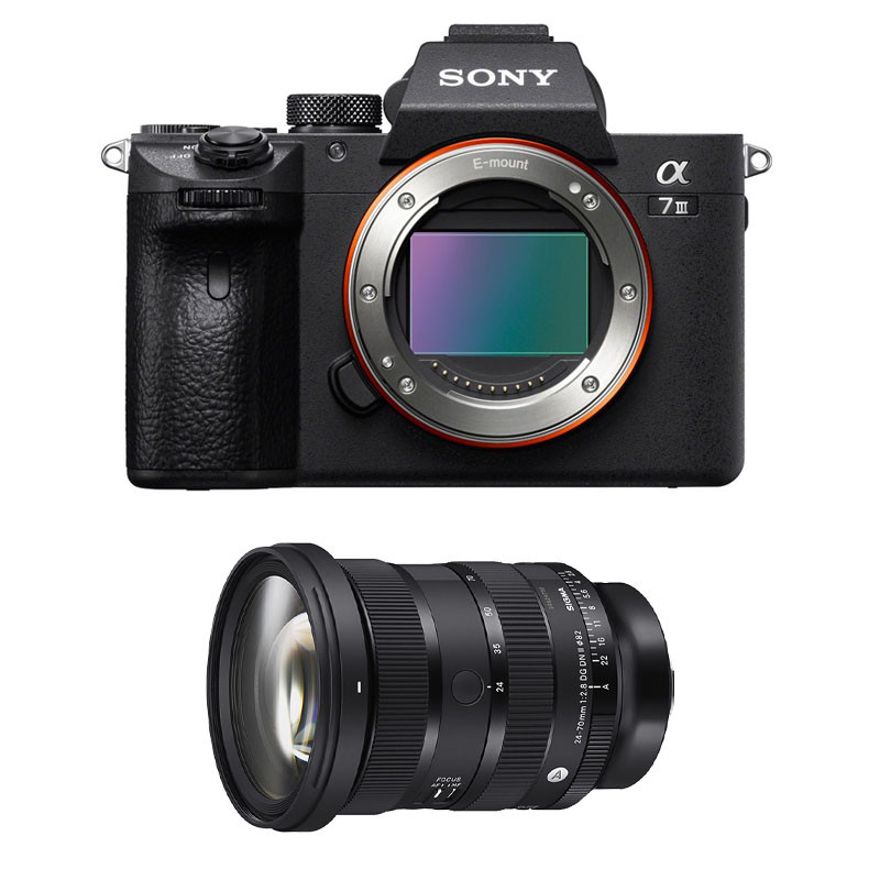 SONY Alpha 7 III + SIGMA Objectif 24-70mm f/2.8 DG DN II Art Garanti 3 ans