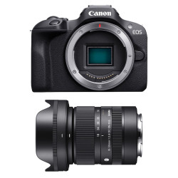 CANON EOS R100 + SIGMA Objectif 18-50mm f/2.8 DC DN Contemporary Garanti 3 ans