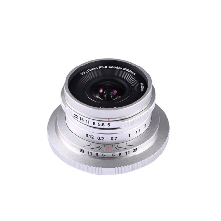 LAOWA Objectif 15mm f/5 Cookie FF Gris compatible avec Leica M