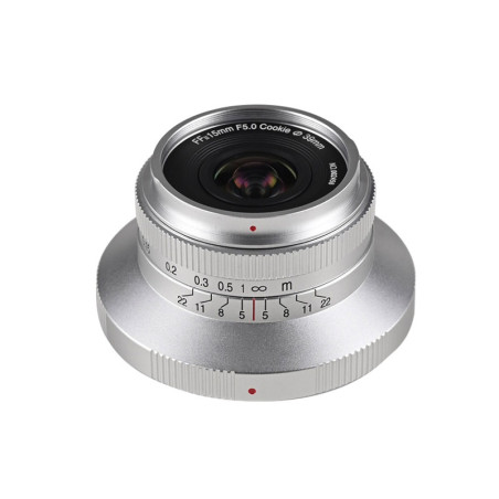 LAOWA Objectif 15mm f/5 Cookie FF Gris compatible avec Nikon Z