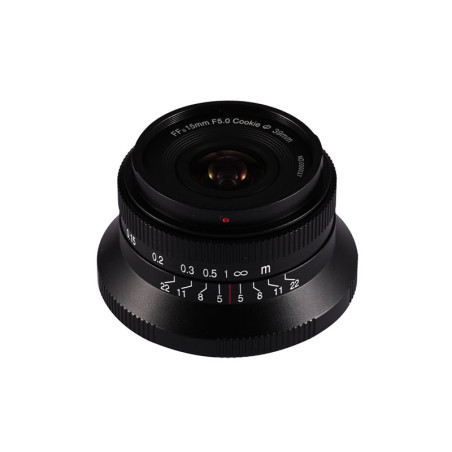 LAOWA Objectif 15mm f/5 Cookie FF Noir compatible avec Sony FE