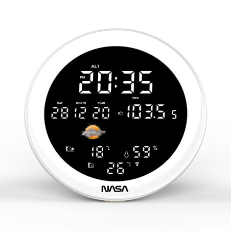 NASA Station météo avec enceinte Bluetooth - WSP1700