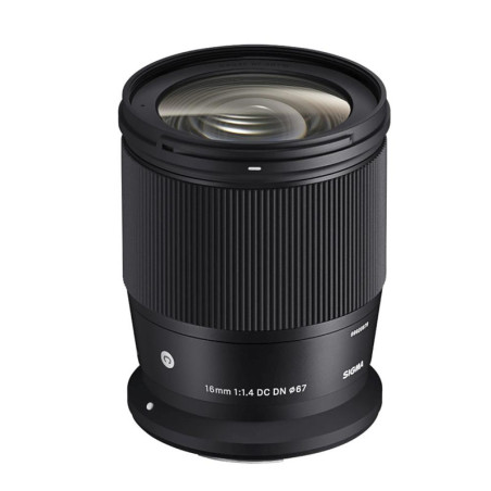 SIGMA Objectif 16mm f/1.4 DC DN Contemporary compatible avec Canon RF-S Garanti 3 ans