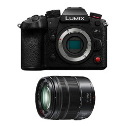 PANASONIC LUMIX GH7 Noir + 14-140 Garanti 3 ans