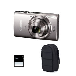 CANON Compact Ixus 285 HS Silver Garanti 2 ans+ Sac et Carte SD 4 Go