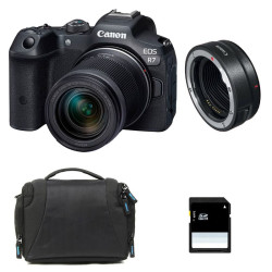 CANON EOS R7 + RF-S 18-150mm F3.5-6.3 IS STM Garanti 3 ans + Sac + Carte SD 8 Go + Bague EF-EOS R