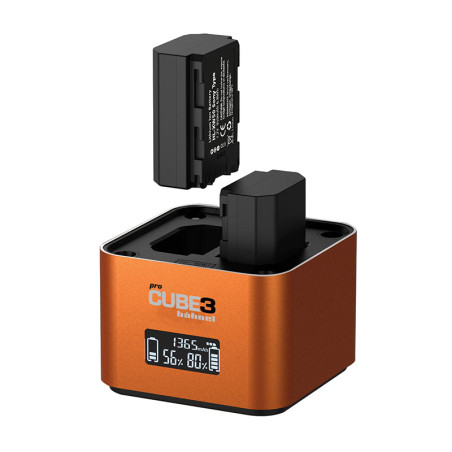 HAHNEL ProCube3 Chargeur compatible avec Sony NP-BX1. NP-FW50. NP-FZ100