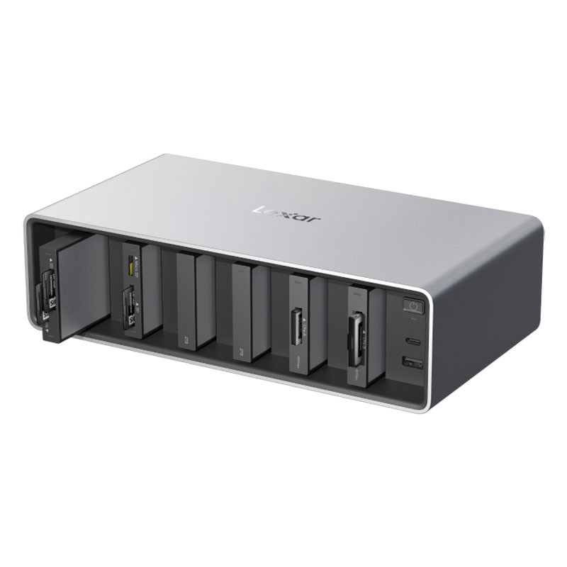 LEXAR Station d’accueil Pro Workflow 6-Bay Thunderbolt 4